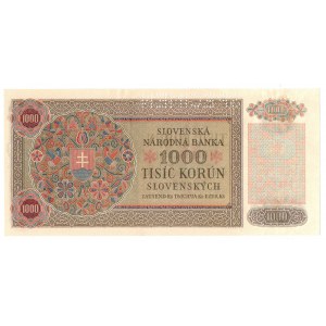 Slovakia, 1000 crowns 1940