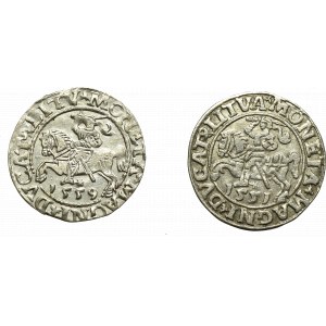 Sigismund II Augustus, Half-penny set 1551 and 1559