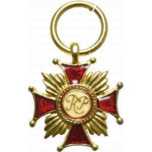 PSZnZ, Miniature of the Golden Cross of Merit - Bialkiewicz