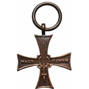 PSZnZ, Miniature of the 1920 Cross of Valor - Bialkiewicz