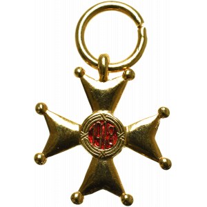 PSZnZ, Miniature of the Cross of the Order of Polonia Restituta - Bialkiewicz