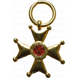 PSZnZ, Miniature of the Cross of the Order of Polonia Restituta - Bialkiewicz