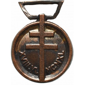 PSZnZ, Miniature Resistance Medal - Bialkiewicz