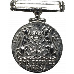 PSZnZ, Miniature The defense medal - Bialkiewicz