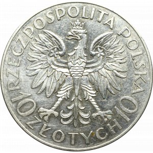 II Rzeczpospolita, 10 złotych 1933 Traugutt