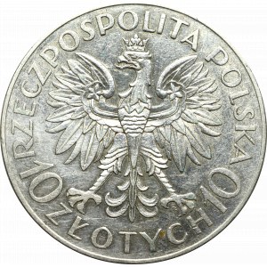 Druhá polská republika, 10 zlotých 1933 Traugutt