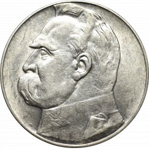 II Rzeczpospolita, 10 złotych 1938 Piłsudski