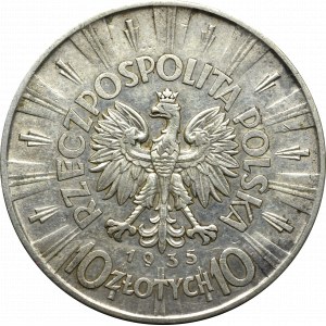 Zweite Polnische Republik, 10 Zloty 1935 Piłsudski