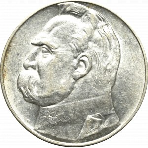 II Republic of Poland, 10 zloty 1937 Pilsudski