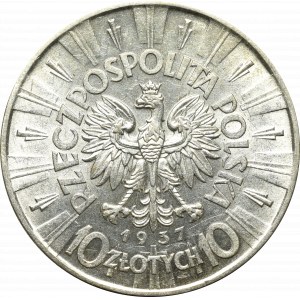 Druhá poľská republika, 10 zlotých 1937 Piłsudski