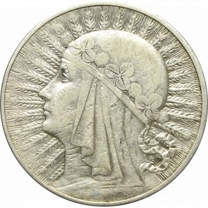 Druhá polská republika, 10 zlotých 1932 BZM, Londýn