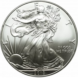 USA, Dolar 2010 - uncja srebra
