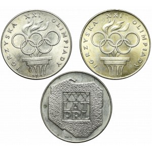 Poľská ľudová republika, sada 200 zlotých 1974-76