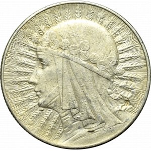 Druhá polská republika, 5 zlotých 1933 Hlava ženy