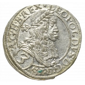 Austria, 3 kreuzer 1670