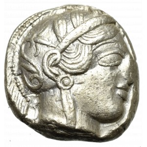 Řecko, Attika, Athény, Tetradrachma asi 440-404 př. n. l. - Sova