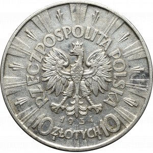 II Rzeczpospolita, 10 złotych 1934 Piłsudski