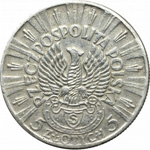 II Republic of Poland, 5 zloty 1934 Riffle Eagle