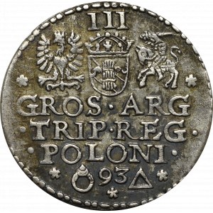 Zikmund III Vasa, Trojak 1593, Malbork - nepopsáno