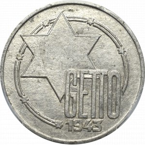 Getto w Łodzi, 10 marek 1943 - PCGS MS62