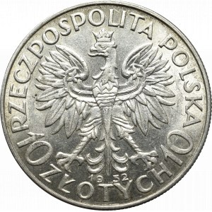 Zweite Polnische Republik, 10 Zloty 1932 BZM, London