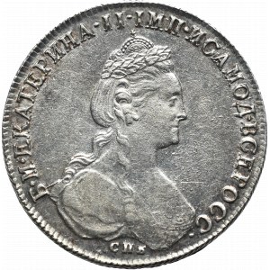 Rusko, Kateřina II., rubl 1781