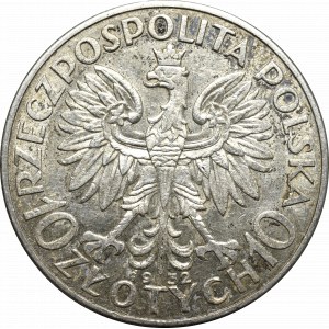 Zweite Polnische Republik, 10 Zloty 1932 BZM, London