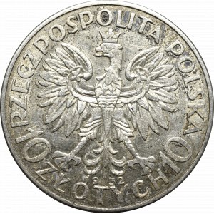 II Rzeczpospolita, 10 złotych 1932 BZM, Londyn