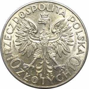 Zweite Polnische Republik, 10 Zloty 1932 BZM, London