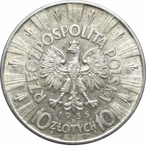 II Rzeczpospolita, 10 złotych 1935 Piłsudski