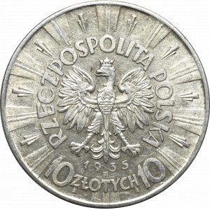 Druhá polská republika, 10 zlotých 1935 Piłsudski