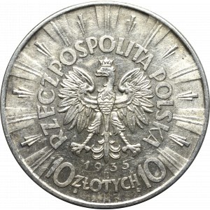 Druhá polská republika, 10 zlotých 1935 Piłsudski