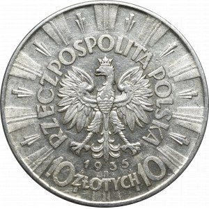 II Republic of Poland, 10 zloty 1935 Pilsudski