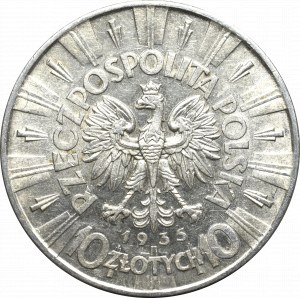 Druhá polská republika, 10 zlotých 1935 Piłsudski