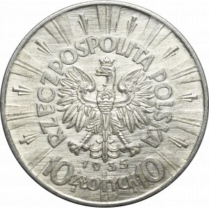 Druhá polská republika, 10 zlotých 1935 Piłsudski