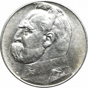 Zweite Polnische Republik, 10 Zloty 1935 Piłsudski