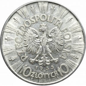Druhá polská republika, 10 zlotých 1935 Piłsudski