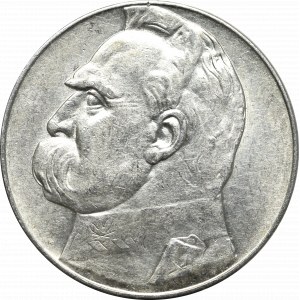 Zweite Polnische Republik, 10 Zloty 1936 Piłsudski