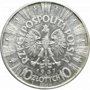 Druhá poľská republika, 10 zlotých 1937 Piłsudski