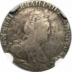 Rosja, Katarzyna II, Griwiennik 1788 - NGC VF Details
