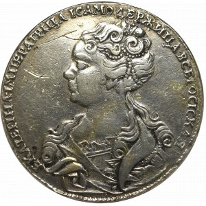 Russia, Catherine I, Rouble 1726 - NGC XF Details