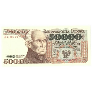 50.000 złotych 1989 AC