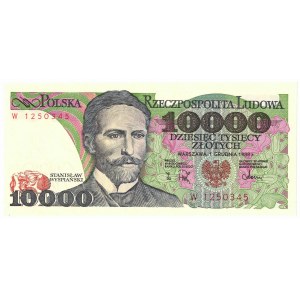 People's Republic of Poland, 10,000 zloty 1988 W
