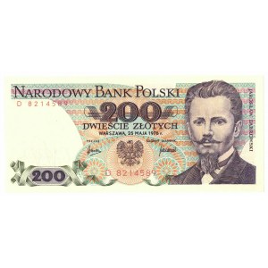 PRL, 200 zloty 1976 D