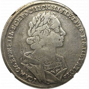 Rusko, Petr I., Rubl 1724 OK - NGC VG Podrobnosti