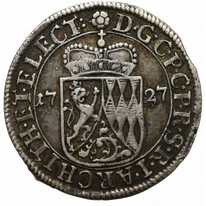 Německo, Pfalz, 20 Kreuz 1727