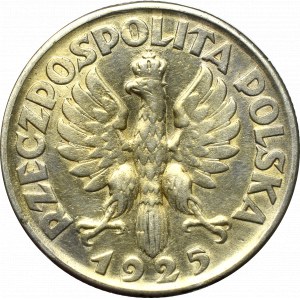 Druhá poľská republika, 2 zloté 1925 (bez bodky), Philadelphia Žena a uši