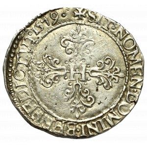 France, Henri III, Franc 1579, Dijon