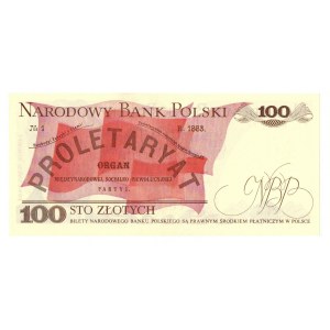 PRL, 100 zloty 1982 KG