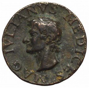 Taliansko, medaila Juliána di Medici - brat Leva X.